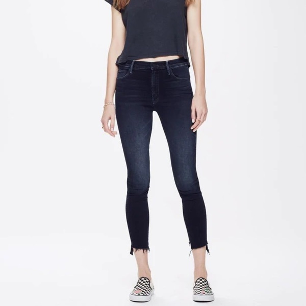 Mother Denim The Stunner Two Step Fray in Last Call